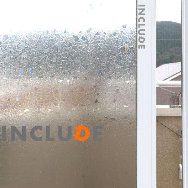 ウインドウフィルム ガラスフィルム グラス柄 クリスタル 窓フィルム 目隠しシート めかくしシート |  | 01