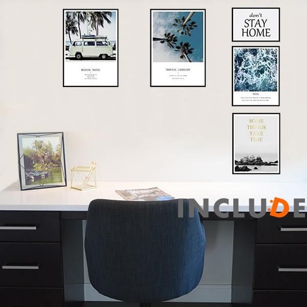 ウォールステッカー STAYHOME 南国 リゾート ワゴン 椰子 アイランド 波 ウェーブ ゴシック 英字 額縁 ポスター カ |  | 01