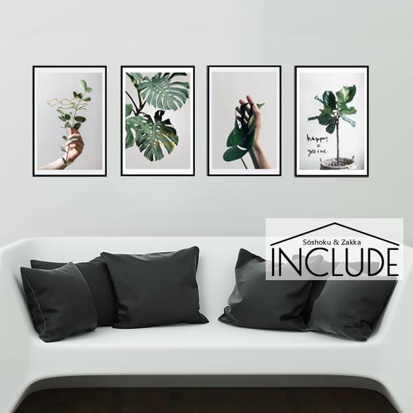 ウォールステッカー だまし額縁 フェイクフレーム リーフ モンステラ だまし窓 偽窓 パネル トロピカルプランツ アジアン カラ |  | 01