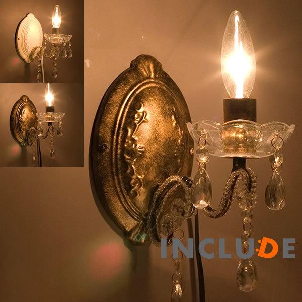 壁照明 1灯 LED ブラケット ウォールライト ウォールランプ シャンデリア シーリングライト アクリルビーズ インテリア照明　天井照明 水雷型 | 