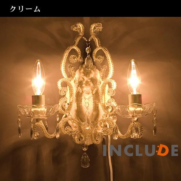 壁照明 ウォールライト ウォールランプ 2灯 LED ブラケット シャンデリア シーリングライト アクリルビーズ インテリア照明　天井照明 水雷型 |  | 01