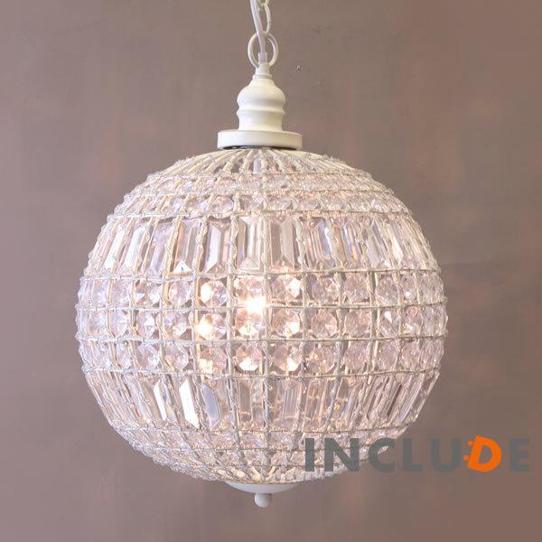 ペンダントランプ 吊照明 吊り下げ クリーム ウォールライト ウォールランプ ミラーボール アンティークブラウン 1灯 LED |  | 01