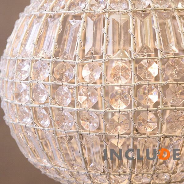 ペンダントランプ 吊照明 吊り下げ クリーム ウォールライト ウォールランプ ミラーボール アンティークブラウン 1灯 LED |  | 02