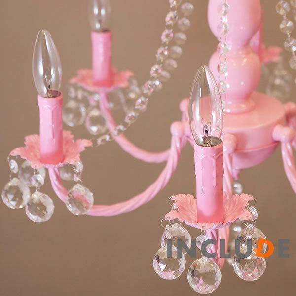 照明 6灯 ウォールライト ウォールランプ ブラケット シャンデリア ピンク クリスタルガラス シーリングライト アクリルビーズ インテリア照明 |  | 04