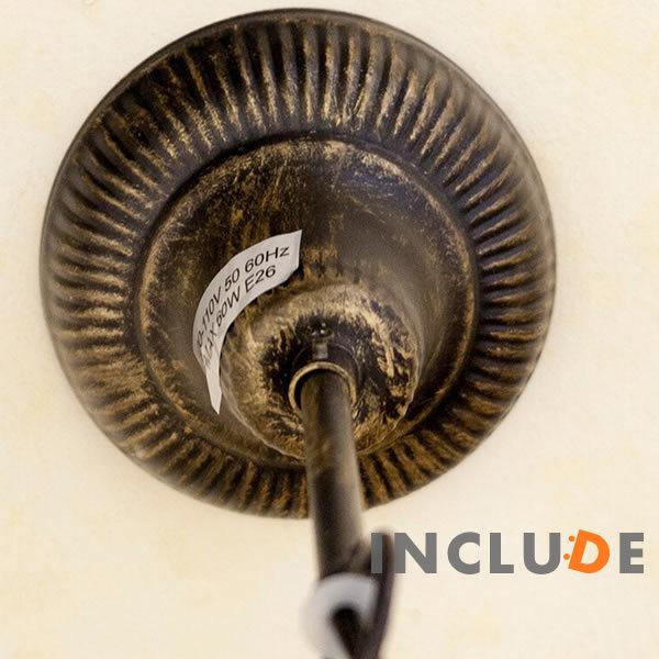 ペンダントランプ 吊照明 吊り下げ ウォールライト ウォールランプ オリエンタル アイアン アンティークブラウン 1灯 LED |  | 08