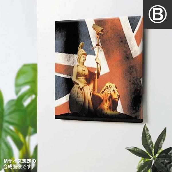 日本正規ライセンス アートパネル バンクシー CND Soldiers 核軍縮運動 ピースマーク アーミー イギリス ユニオンジャック ナポレオン Banksy |  | 08