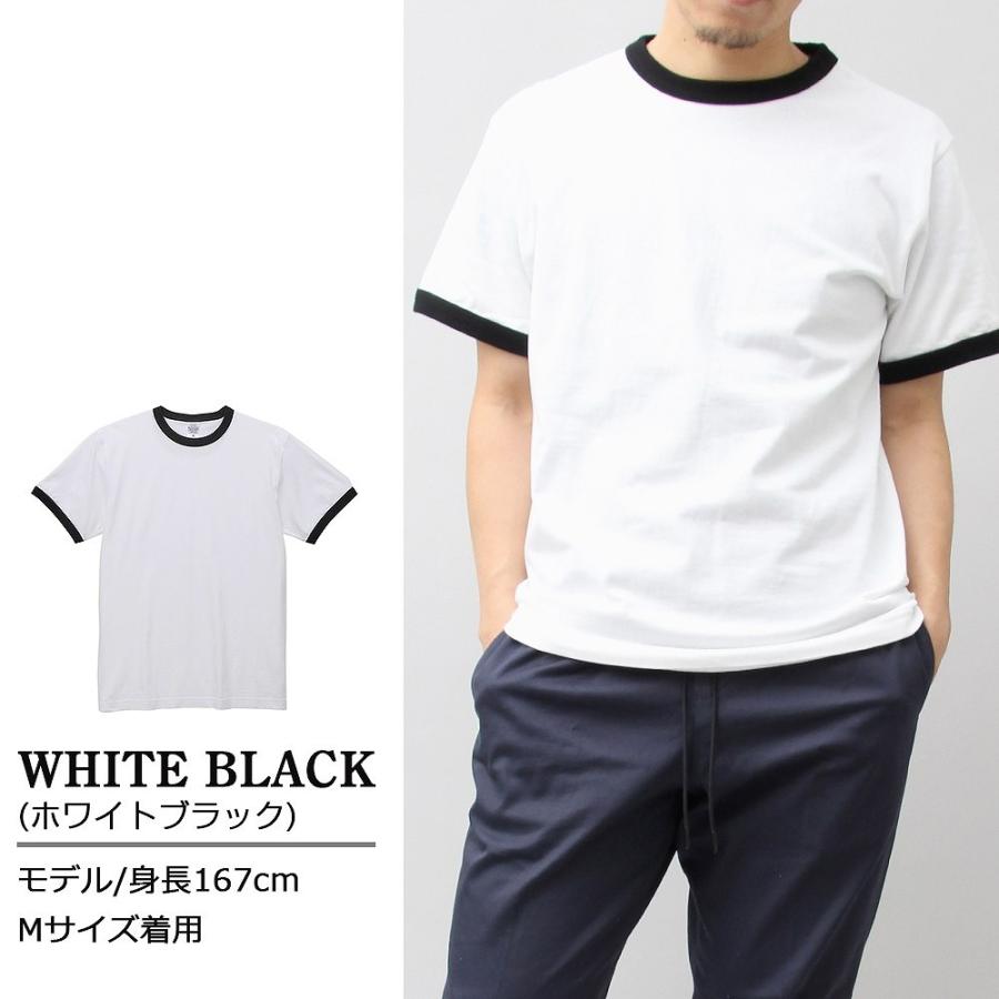 Tシャツ 半袖 リンガーTシャツ バインダーネック 5.6オンス ユナイテッドアスレ United Athle |  | 04