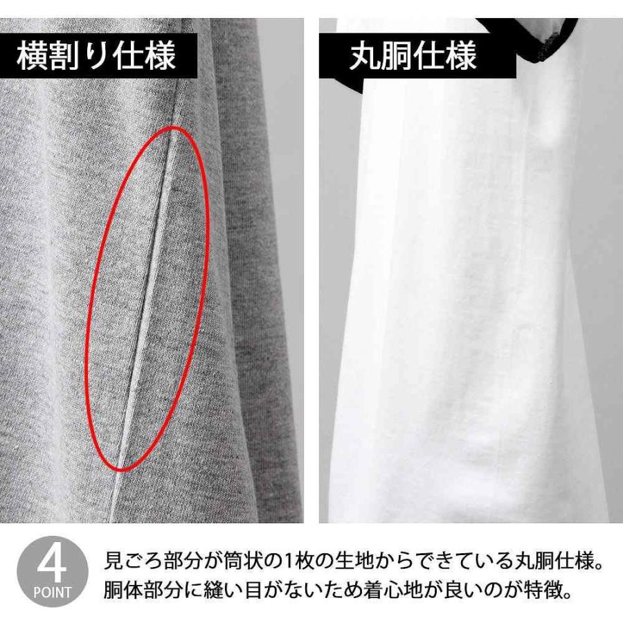 Tシャツ 半袖 リンガーTシャツ バインダーネック 5.6オンス ユナイテッドアスレ United Athle |  | 11