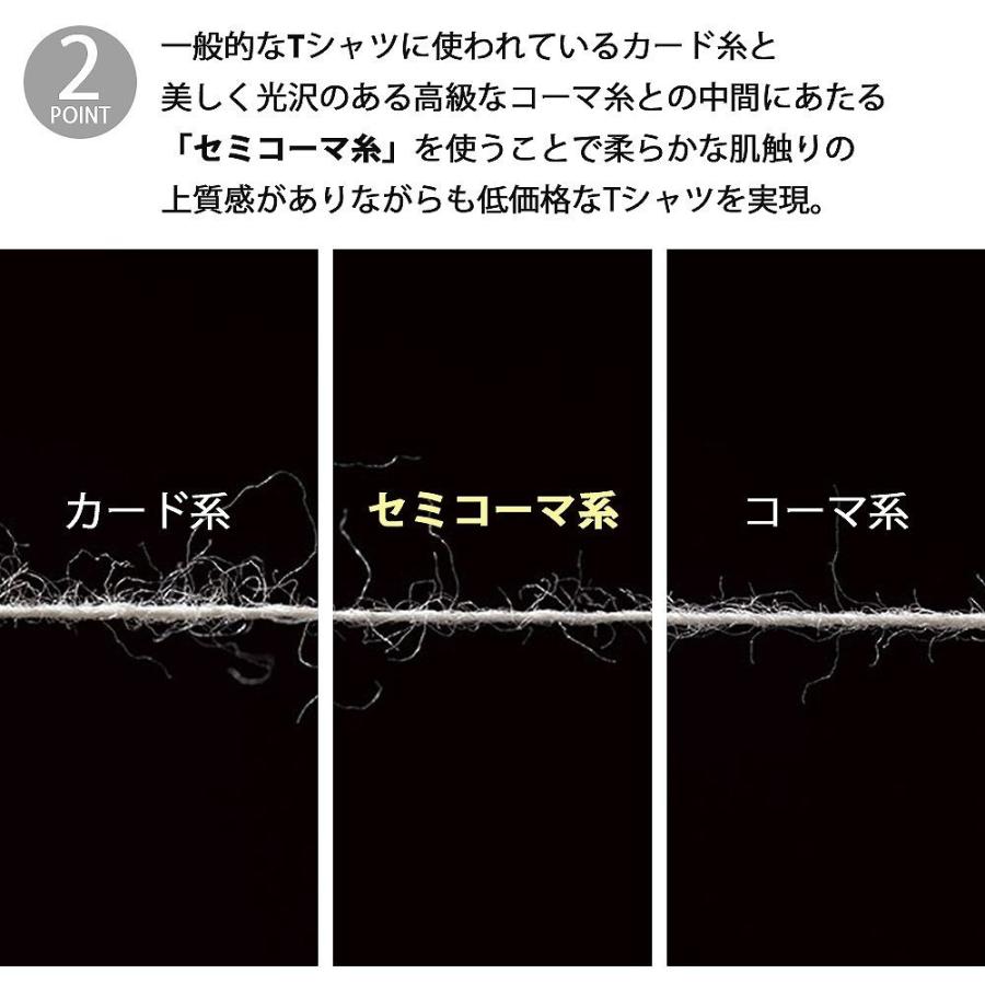 Tシャツ ポケット 半袖 メンズ レディース 大きめ 無地 5.6オンス 綿100％ 黒 白 United Athle ユナイテ |  | 07