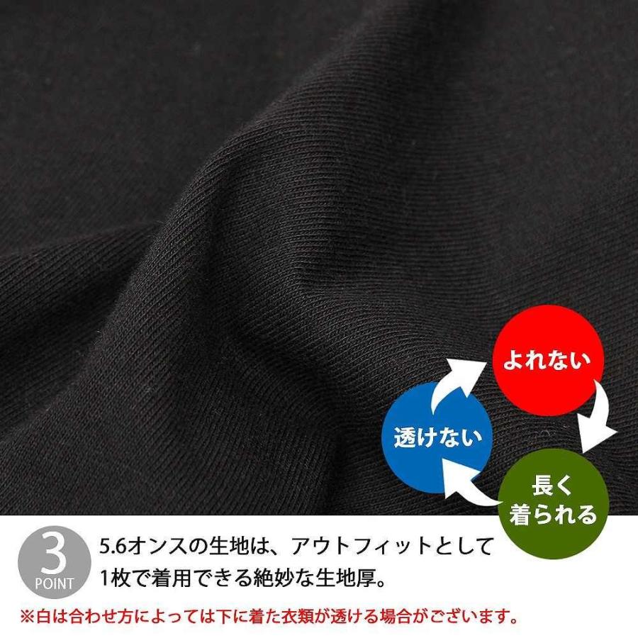 Tシャツ ポケット 半袖 メンズ レディース 大きめ 無地 5.6オンス 綿100％ 黒 白 United Athle ユナイテ |  | 08