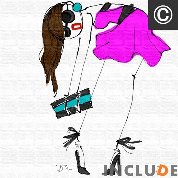 アートパネル エレガント キュート Daichi Miura サングラス レディ ロングヘアー 赤い服 緑の服 紫の服 青の服 アパレル ワンサカ娘 |  | 08