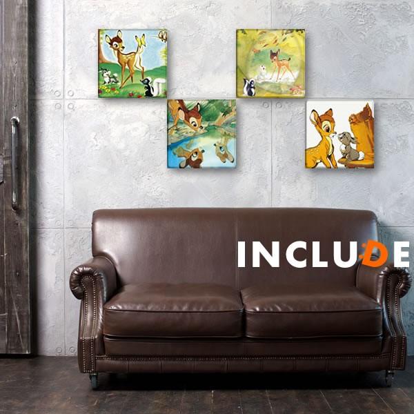 アートパネル バンビ ファリーン とんすけ Flower リス Faline 小鹿 冒険 小鹿のバンビ | 