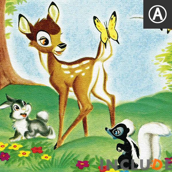 アートパネル バンビ ファリーン とんすけ Flower リス Faline 小鹿 冒険 小鹿のバンビ |  | 06