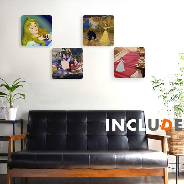 アートパネル ファブリックボード 白雪姫 眠れる森の美女 オーロラ姫 マレフィセント 美女と野獣 ベルシンデレラ ガラスの靴 ディズニープリンセス | 