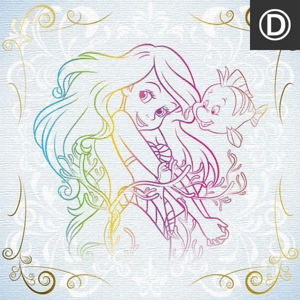 アートパネル ファブリックボード アラジン マレフィセント 塔の上のラプンツェル リトルマーメイド ディズニープリンセス |  | 09