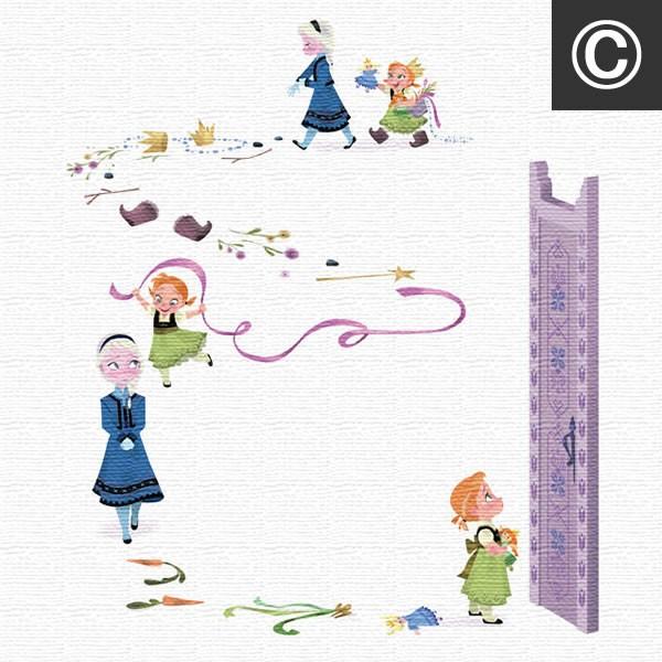アートパネル ベル ファブリックボード アナと雪の女王 物語 ブランコ 閉じこもり 元気出せ 姉妹 映画 ストーリー Disney |  | 08