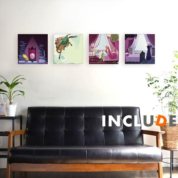 アートパネル ベル ファブリックボード アナと雪の女王 物語 勉強 書き物 シトロン 馬と一緒 寝起き 映画 ストーリー ファブリックパネル Disney | 