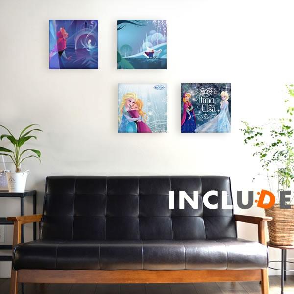 アートパネル ベル ファブリックボード アナと雪の女王 物語 魔法 素敵な魔法 氷の上 姉妹愛 映画 ストーリー ファブリックパネル Disney | 