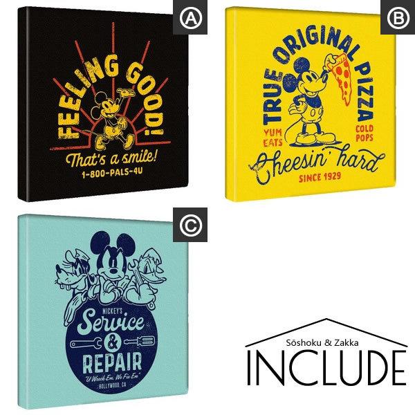 アートパネル ミッキーマウス ドナルド プルート グーフィー ピザ リペア サービス FEELING GOOD ポップ レトロ クラシック ディズニー ファンタジー Disney |  | 04
