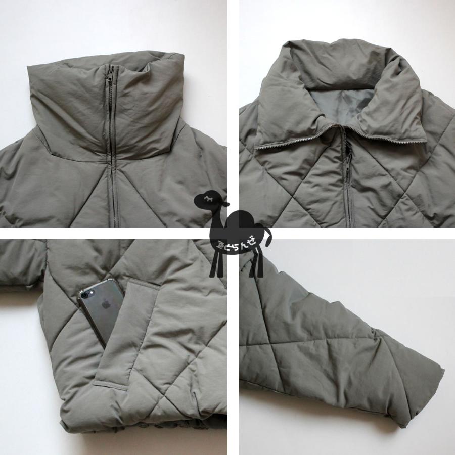 中綿ジャケット シンプルなデザインでマットな生地感と短すぎないちょうどいい丈感 |  | 16