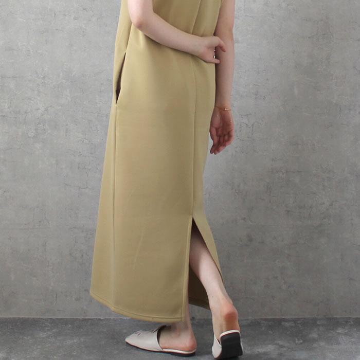 レイヤードが楽しくなる深Vネックロングワンピース |  | 03