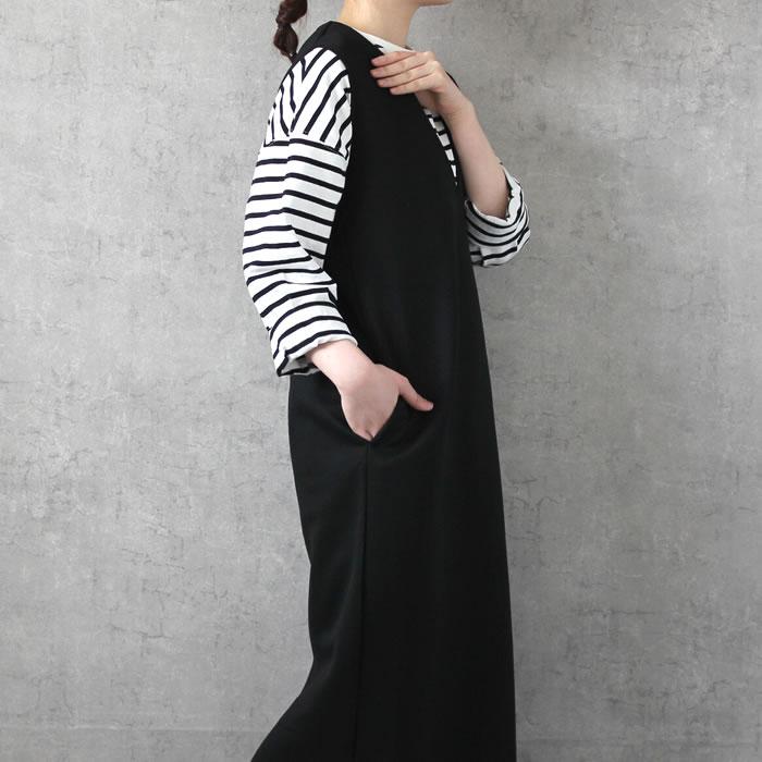 レイヤードが楽しくなる深Vネックロングワンピース |  | 16