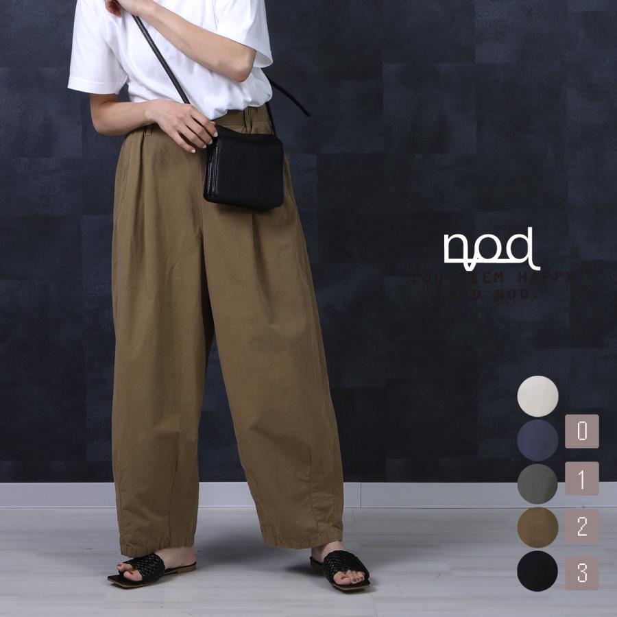 薄手のワッシャー素材を使用したプルオンタイプのサーカスパンツ | 