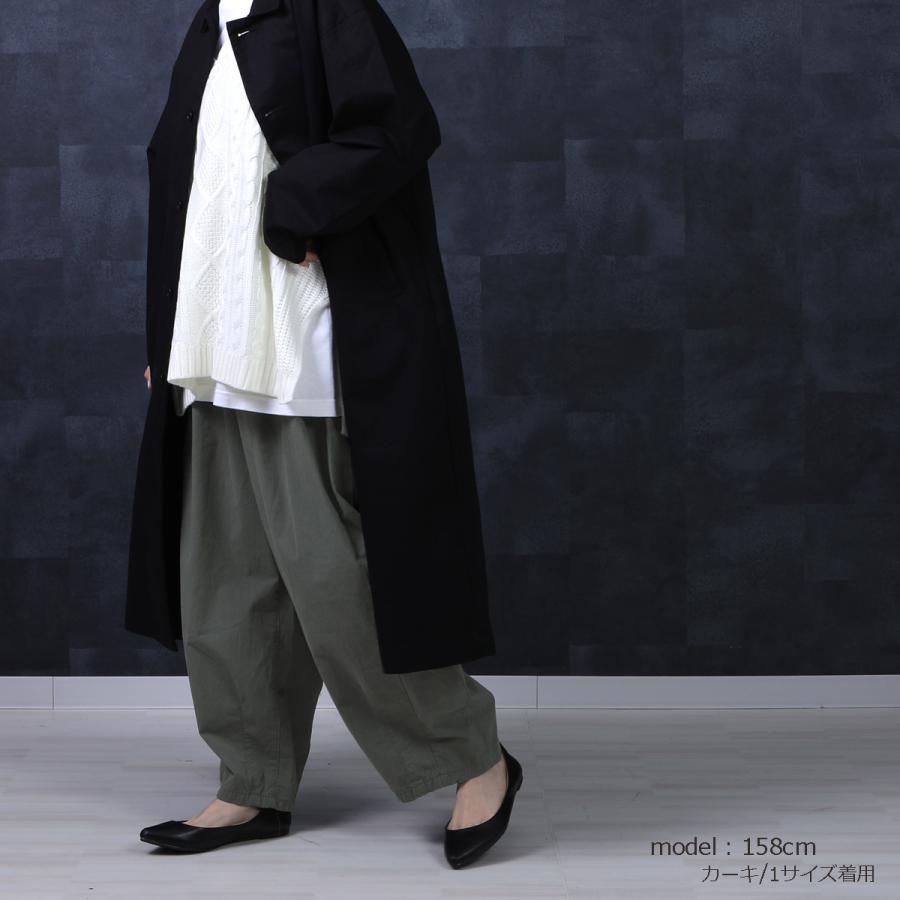 薄手のワッシャー素材を使用したプルオンタイプのサーカスパンツ |  | 02