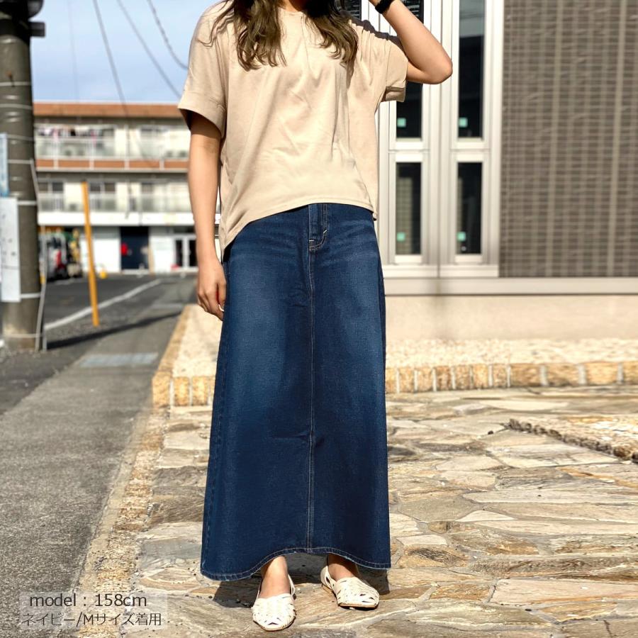 トレンドに左右されない王道デニムマキシ丈ロングスカート |  | 11