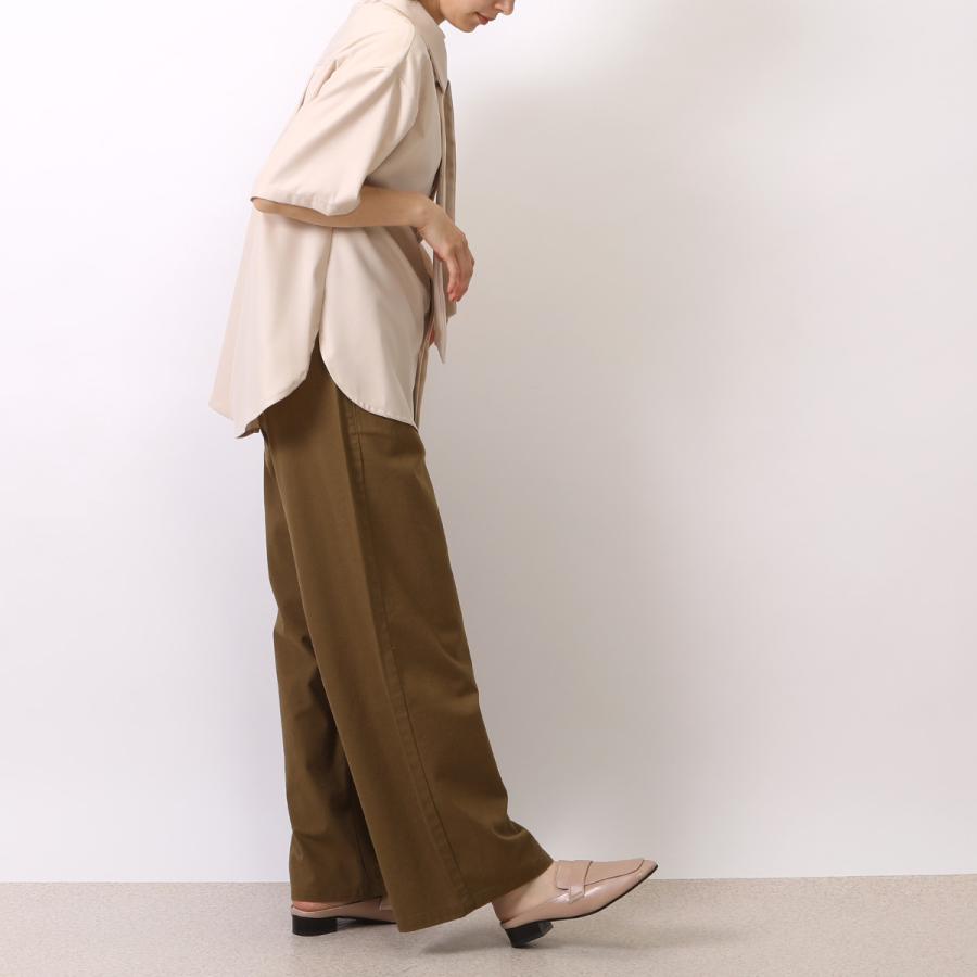 取り外し可能なボウタイ付き 異なる表情を楽しめる2WAY バンドカラーブラウス |  | 10