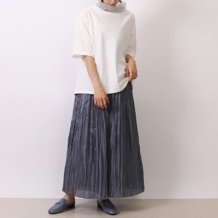 首元のレースと背中の切り替えがポイントのフレアラインTシャツ |  | 10