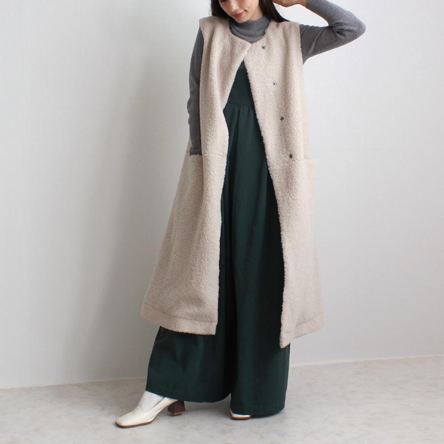 2022秋 ウェストのたっぷりギャザーでスカートに見えるキャミワイドサロペットパンツ |  | 02