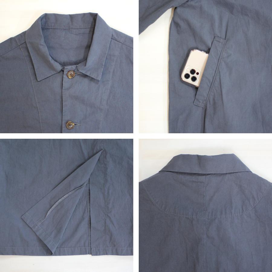 ロングコート ステンカラーコート ワッシャー加工による立体感のあるしわ感が味のある雰囲気 |  | 18