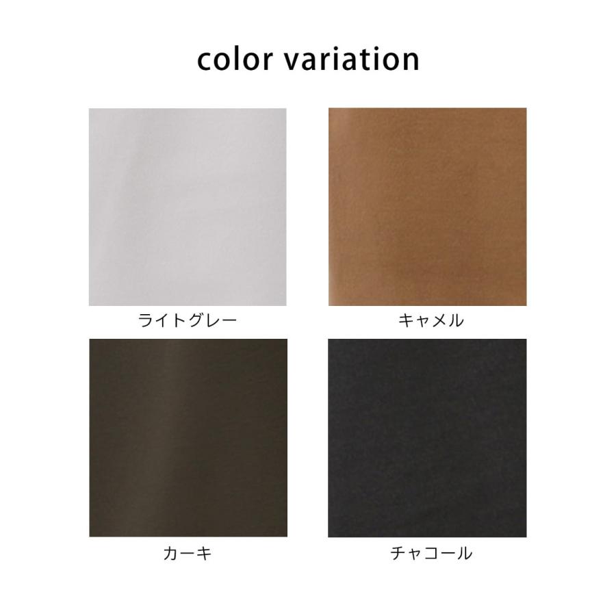 飽きのこないシンプルなデザインで肌触りの良いライトメルトンロングコート |  | 11