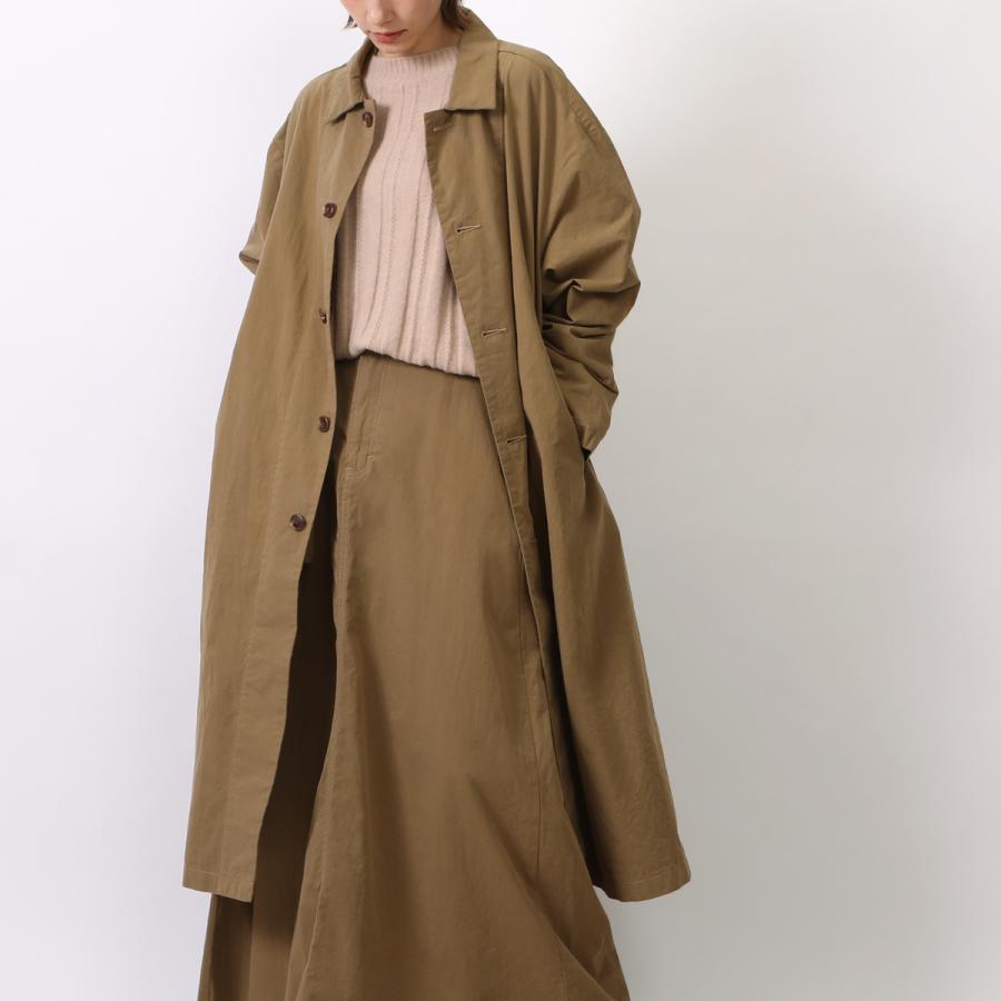 コットン素材のワッシャー加工が醸し出す大人可愛いロングスカート |  | 05