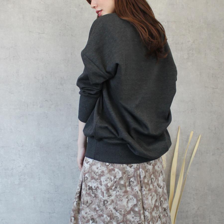 暖か 裏シャギー アルガンオイル加工+裏シャギーVネックプルオーバー |  | 12