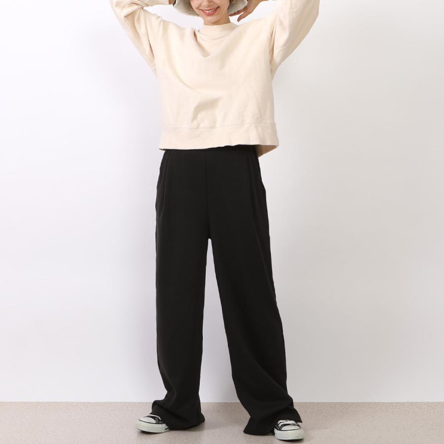 暖か裏シャギー アルガンオイル加工+裏シャギーワイドパンツ |  | 12