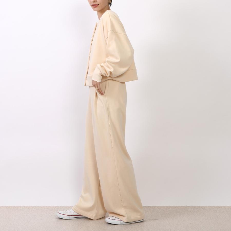 暖か裏シャギー アルガンオイル加工+裏シャギーワイドパンツ |  | 02