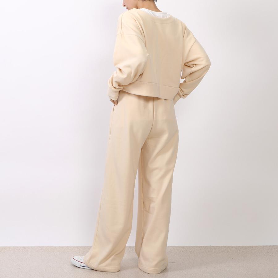 暖か裏シャギー アルガンオイル加工+裏シャギーワイドパンツ |  | 03