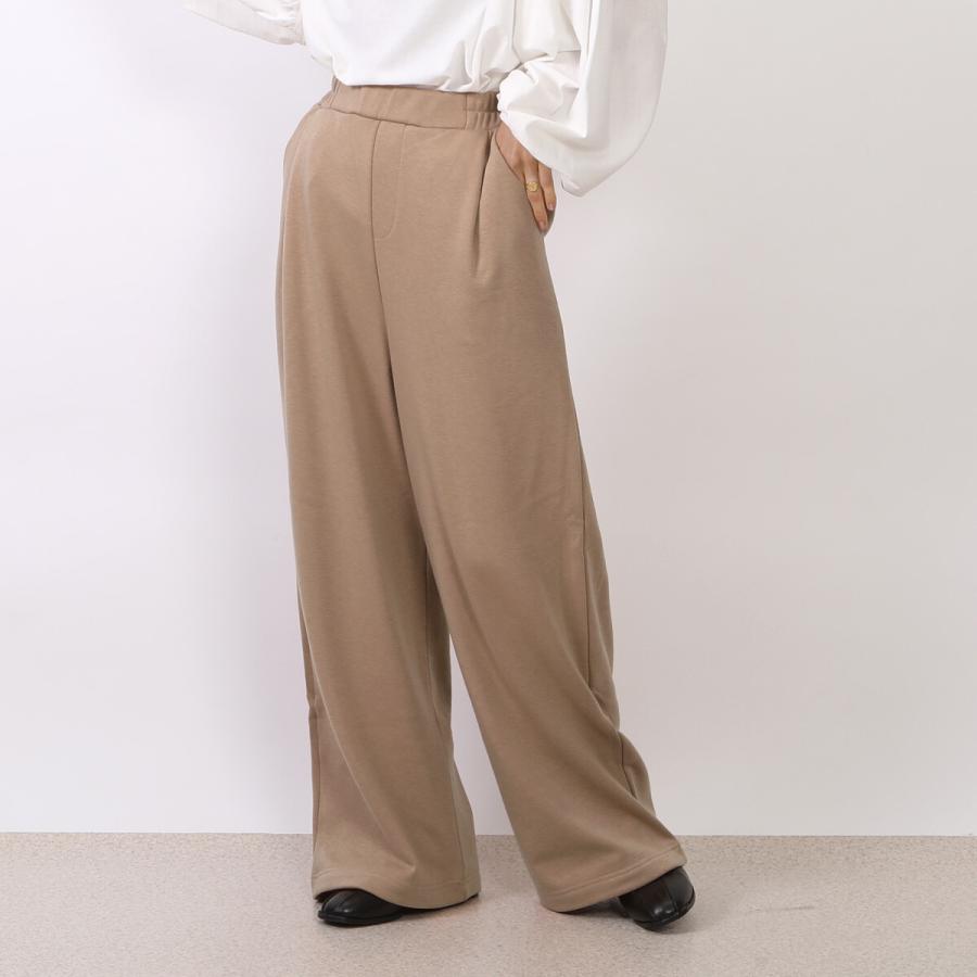 暖か裏シャギー アルガンオイル加工+裏シャギーワイドパンツ |  | 06
