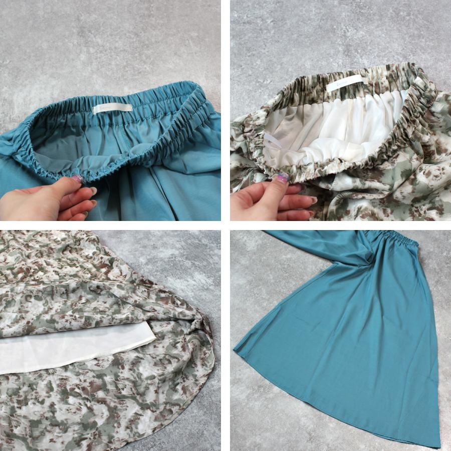 分量感たっぷりで女性らしい印象を与えるスカーチョ |  | 17