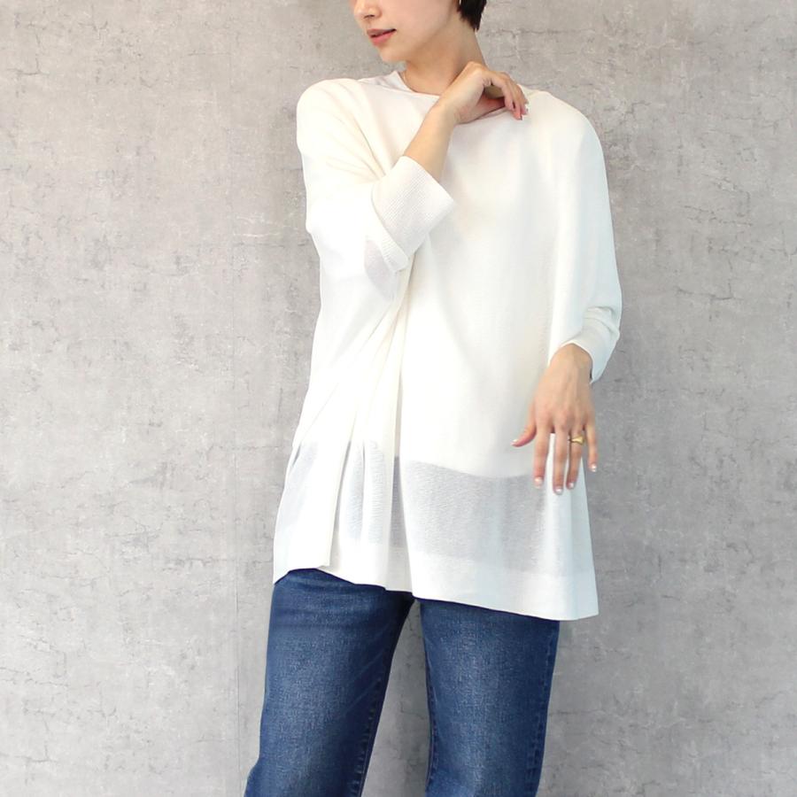 ドルマンスリーブのルーズシルエットが大人可愛いサマーニット |  | 07