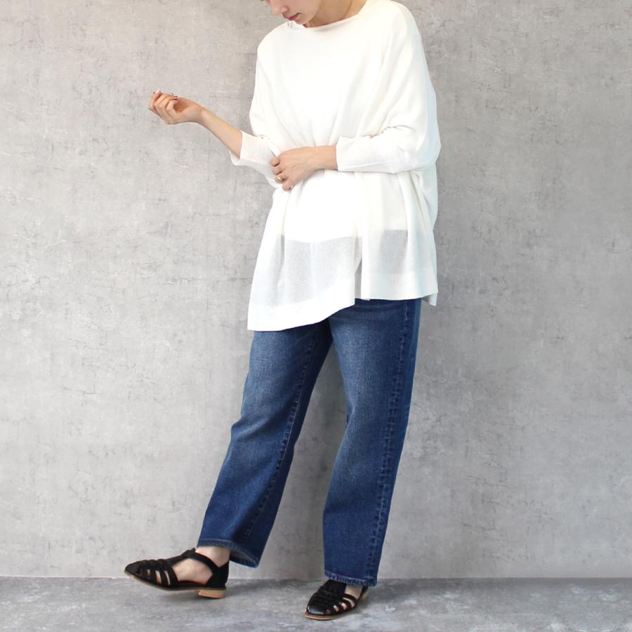 ドルマンスリーブのルーズシルエットが大人可愛いサマーニット |  | 09