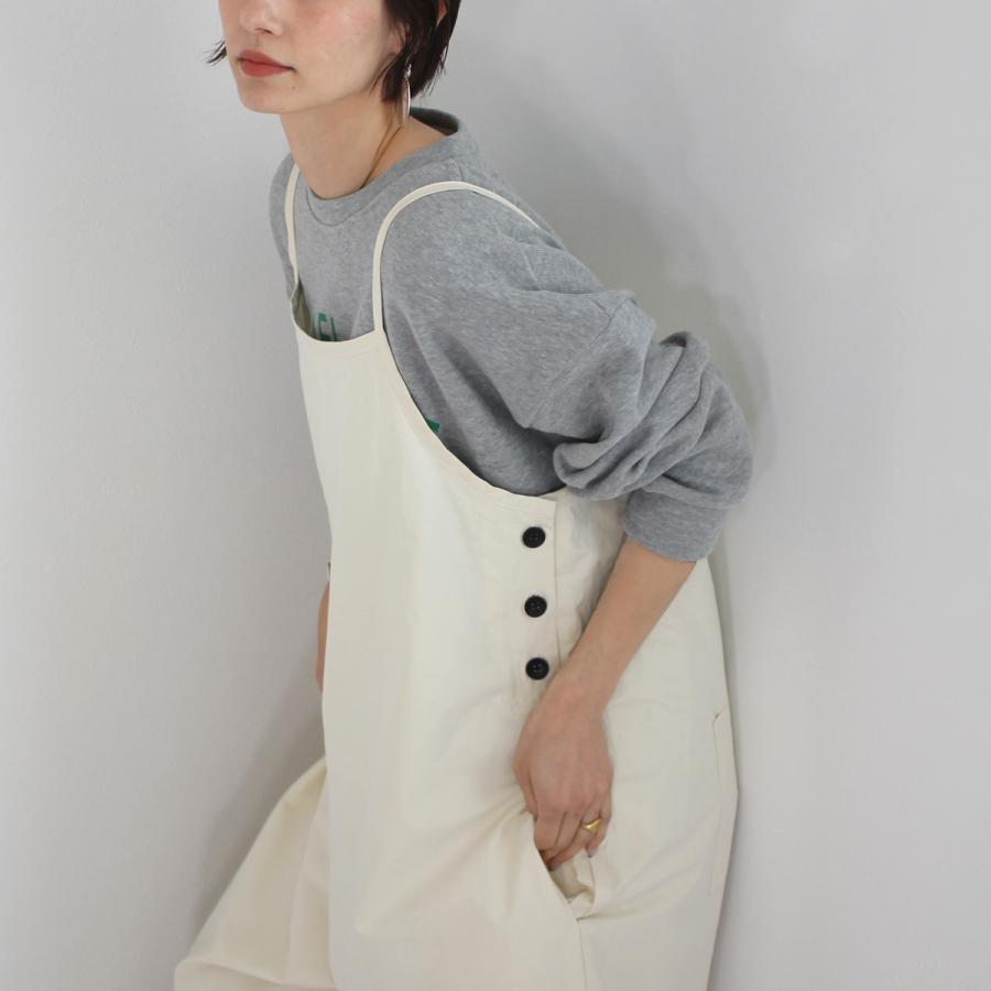 丸みのあるシルエットが大人可愛いバルーンシルエットのサロペット | 