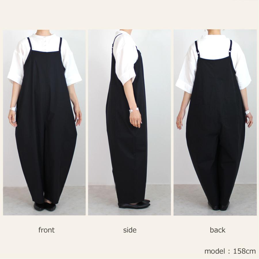 丸みのあるシルエットが大人可愛いバルーンシルエットのサロペット |  | 12