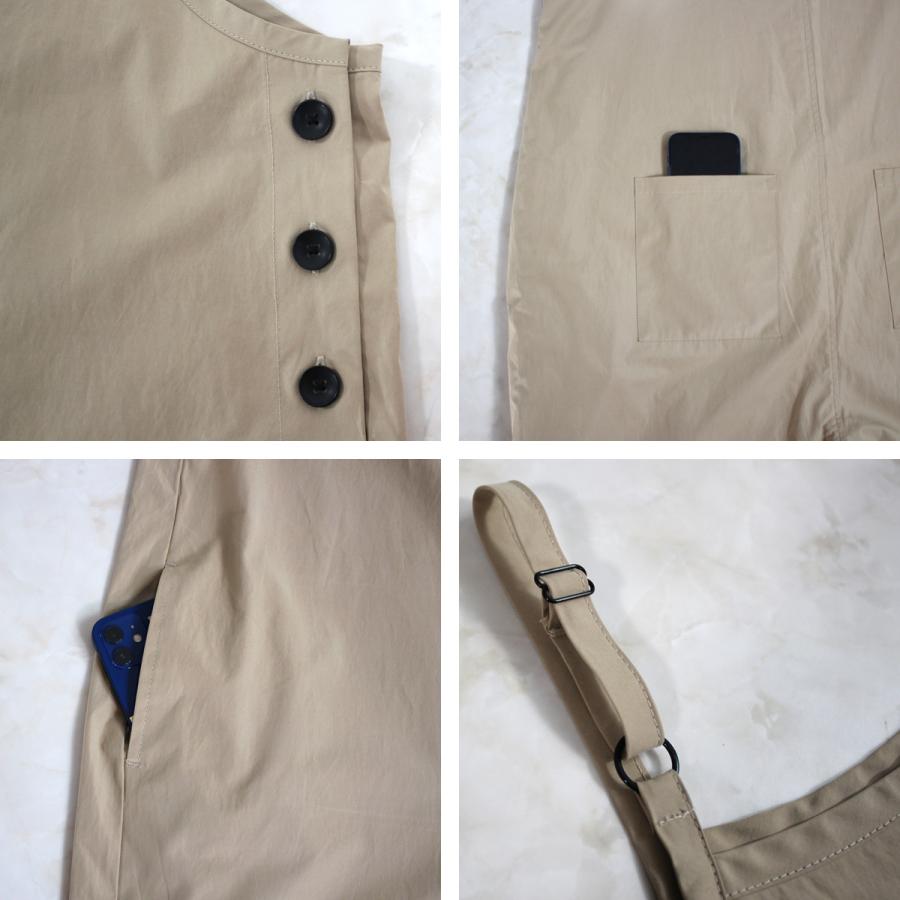 丸みのあるシルエットが大人可愛いバルーンシルエットのサロペット |  | 13