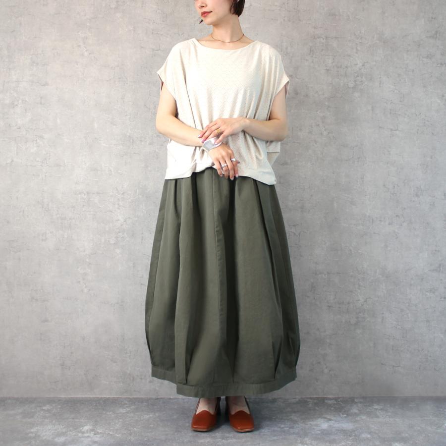 360度どの角度から見てもかわいく仕上がるまるっとゆるフォルムのサーカススカート | 