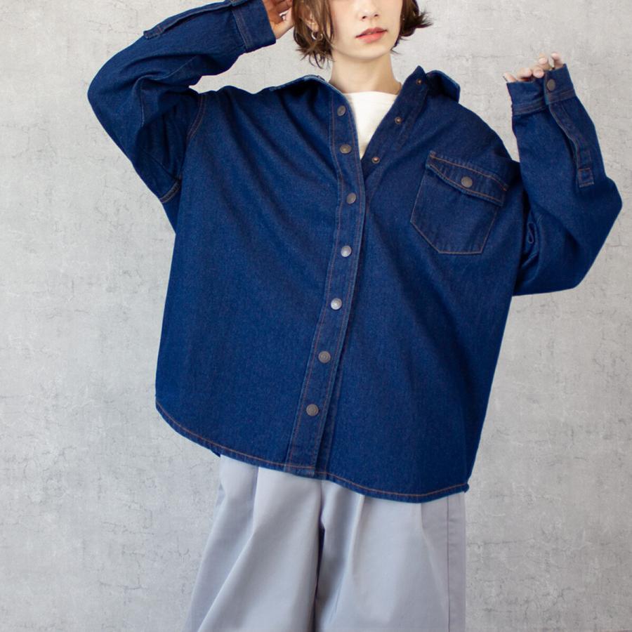 重たくないけど薄すぎないにこだわったオーバーサイズシャツ |  | 11