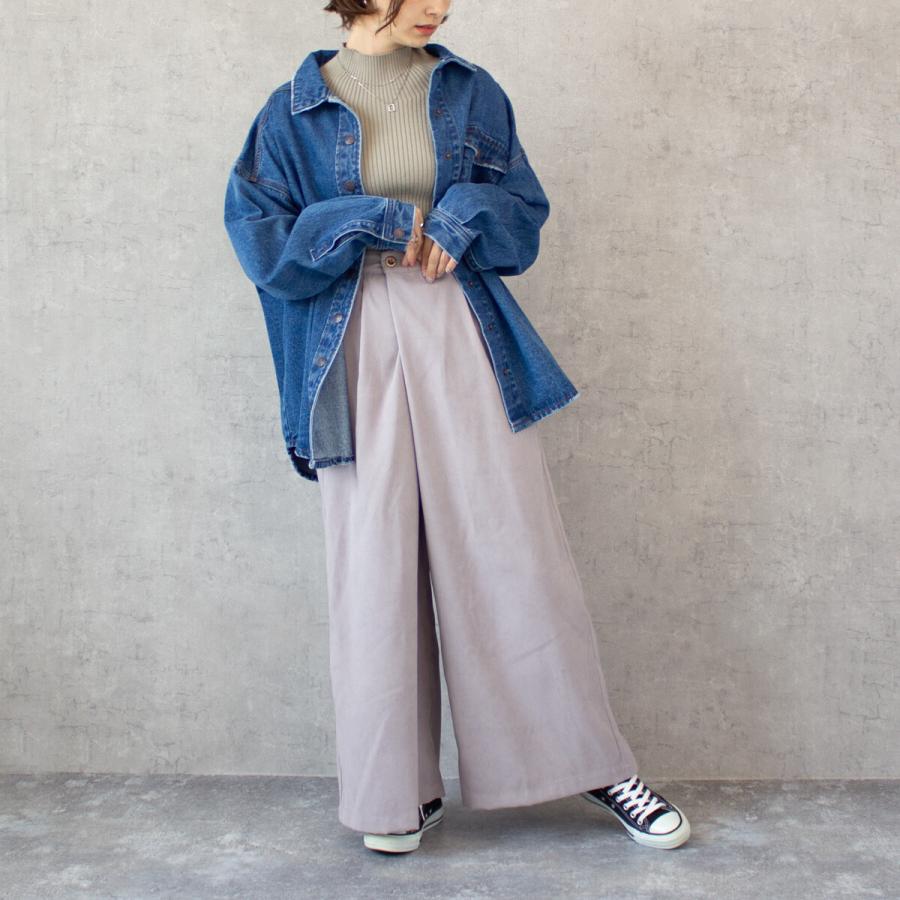 重たくないけど薄すぎないにこだわったオーバーサイズシャツ |  | 01