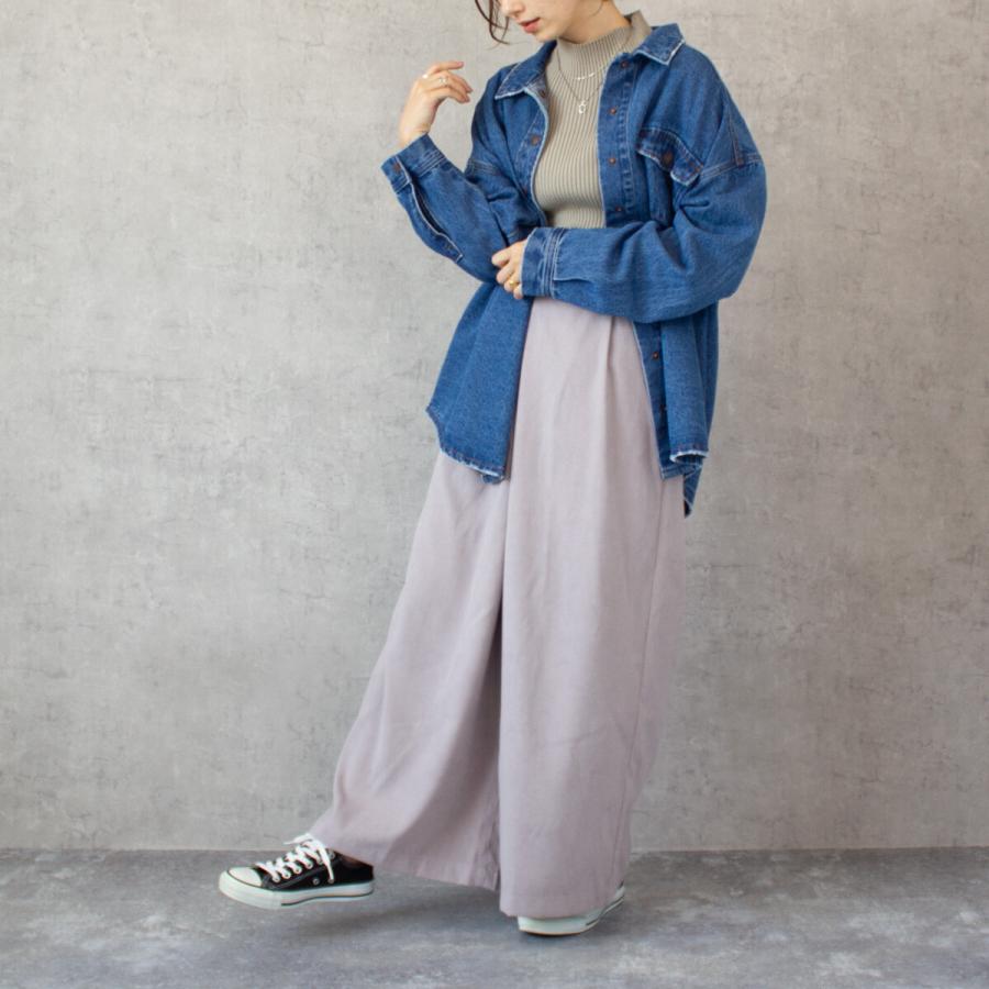 重たくないけど薄すぎないにこだわったオーバーサイズシャツ |  | 03